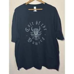 Fanatics World of Warcraft Cult Of The Damned T-Shirt Black 4XL Gamer